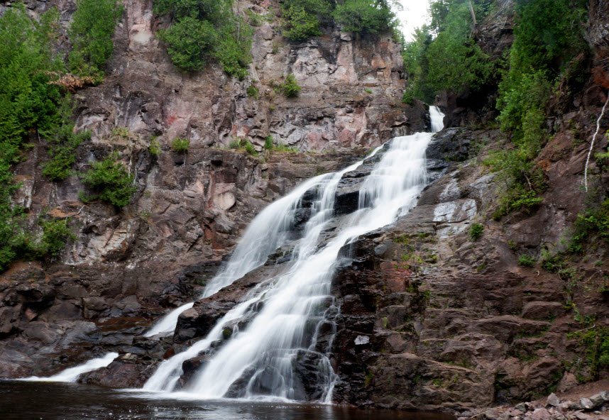 Caribou Falls State Wayside, Minnesota, USA